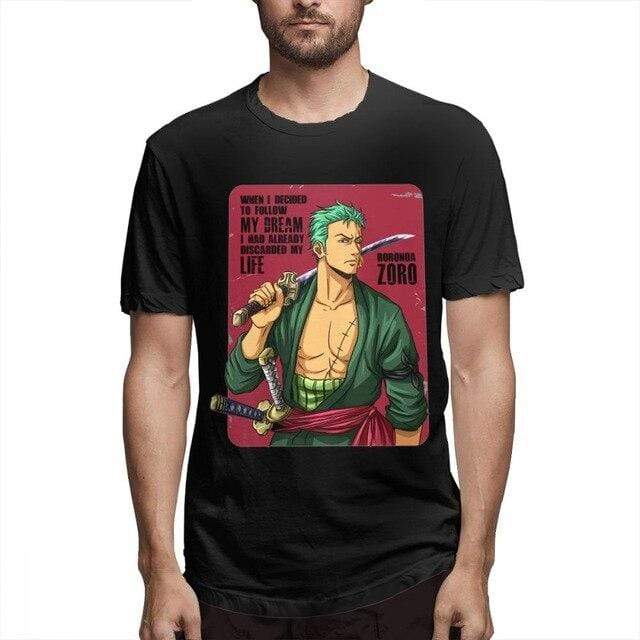 Vintage Zoro One Piece T Shirt OMS0911