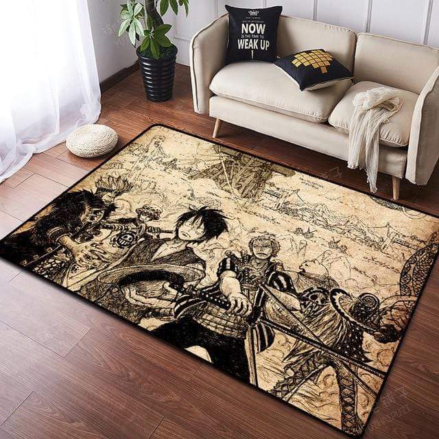 Zoro Luffy And The Supernova One Piece mat OMS0911