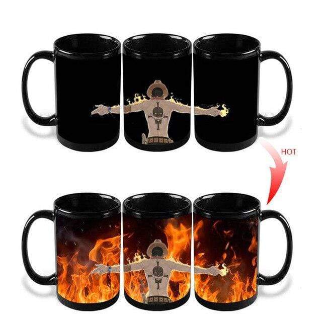 Ace And His Flames Magical One Piece Mug OMS0911