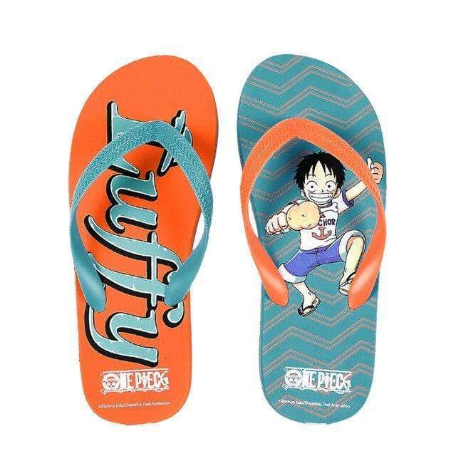 One Piece flip flops Little Luffy OMS0911