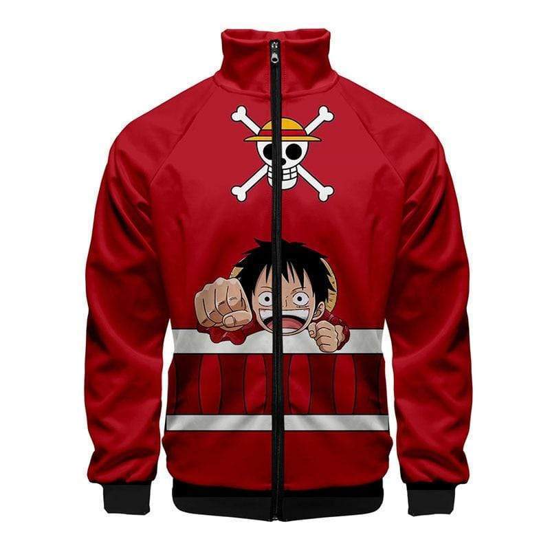 Cute Luffy One Piece jacket OMS0911