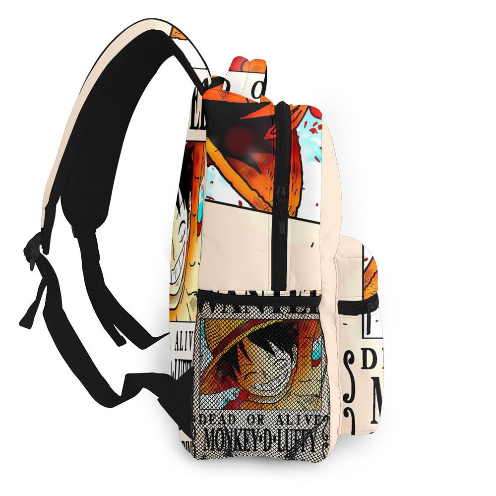 One Piece Casual School Bag Anime Notebook Laptop Backpack School Bag  Messenger Bag Pencil Case 3-piece Set | Fruugo ZA