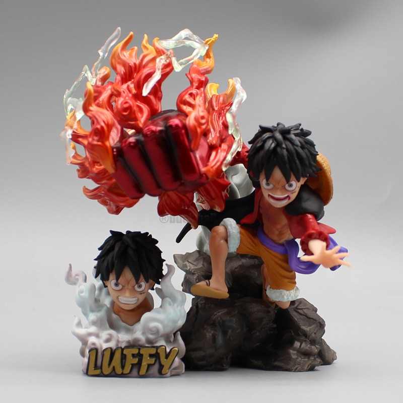 One Piece Action Figures - 13cm Nika Luffy The God Of Sun PVC